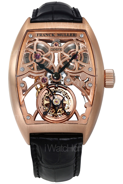 Thunderbolt 迅雷陀飛輪玫瑰金腕錶