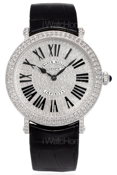 Infinity Ronde白K金全鑲鑽腕錶