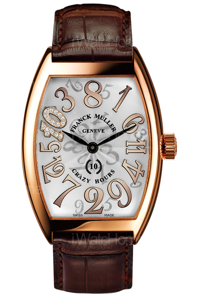 Crazy Hours 10週年紀念玫瑰金腕錶