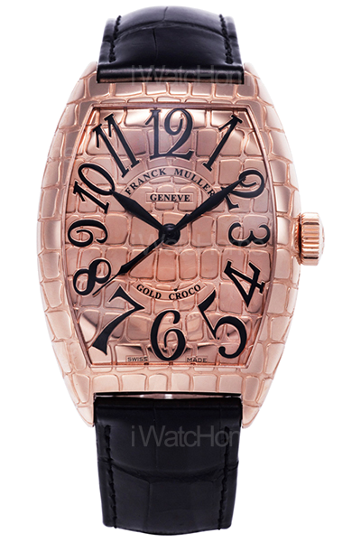 Gold Croco玫瑰金腕錶