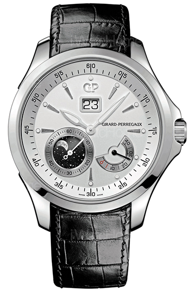 Traveller旅行家系列大日曆月相腕錶