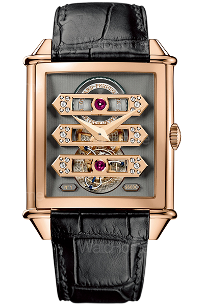 Vintage 1945三金橋陀飛輪腕錶