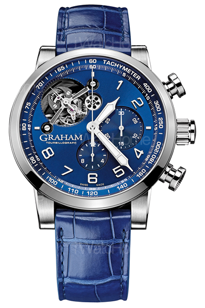 Silverstone Tourbillograph Blue