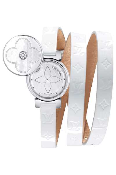 Tambour Bijou Secret 黑白珠寶錶