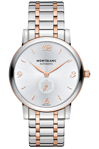 Star Classique玫瑰金雙色自動腕錶