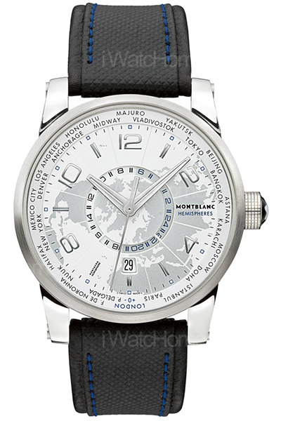 TimeWalker系列世界時區北半球腕錶