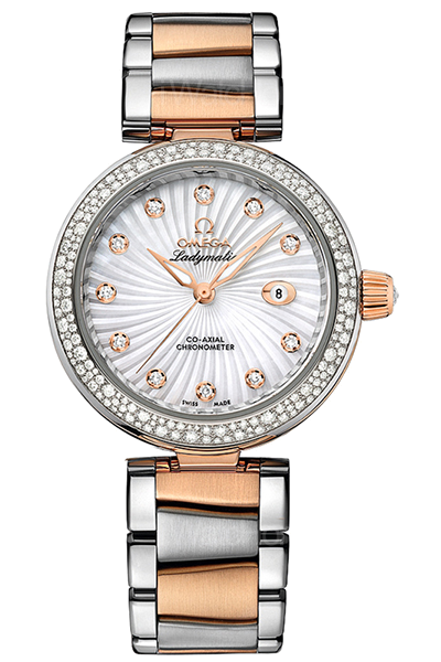 碟飛系列De Ville Ladymatic同軸34毫米腕錶