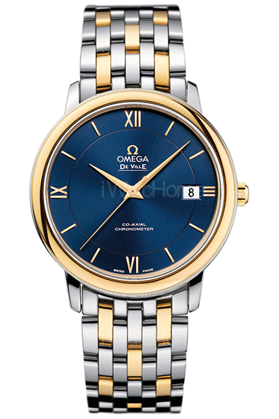 碟飛系列De Ville典雅系列同軸36.8毫米腕錶