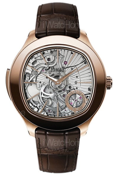 Emperador Coussin 超薄三問腕錶