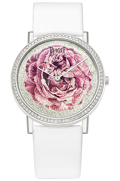 Altiplano 鏤空鑲鑽腕錶