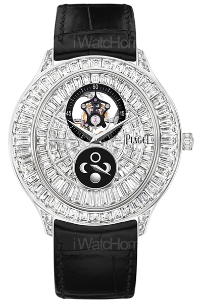 Gouverneur 鑲鑽月相陀飛輪腕錶