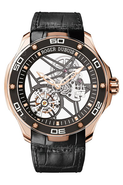 Pulsion 鏤空陀飛輪腕錶