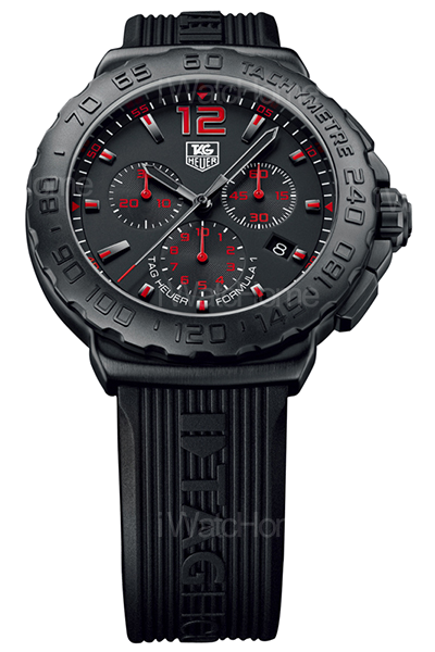 Formula 1 紅色指標計時碼錶