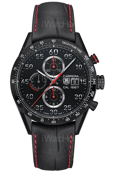 Carrera Calibre 1887 Racing 自動計時碼錶