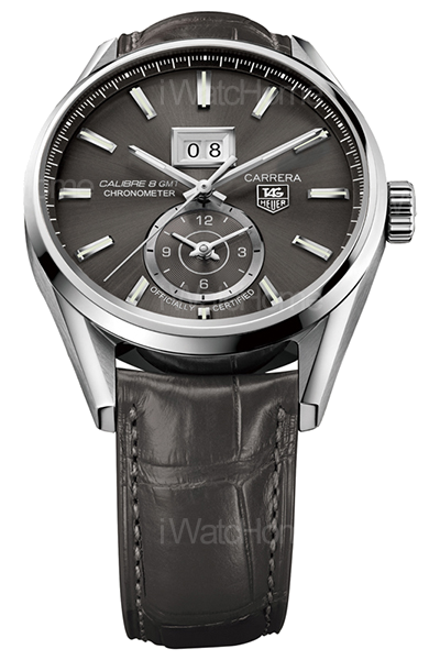 Carrera Calibre 8 大日曆雙時區自動腕錶