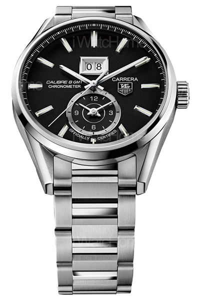 Carrera Calibre 8 大日曆雙時區自動腕錶