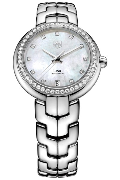 Link Lady Calibre 7鑲鑽自動女錶