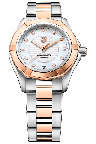 Aquaracer Calibre 5不鏽鋼自動女錶