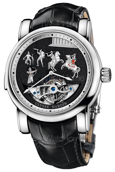 亞歷山大大帝陀飛輪三問腕錶