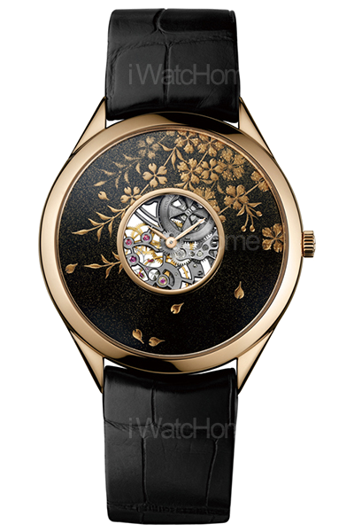 Metiers d'Art蒔繪系列「花見」腕錶