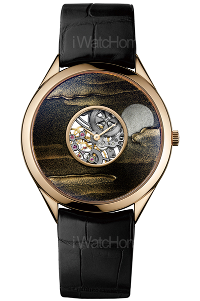 Metiers d'Art蒔繪系列「月見」腕錶