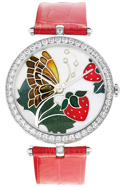 Lady Arpels Papillon Rouge Gourmand 腕錶