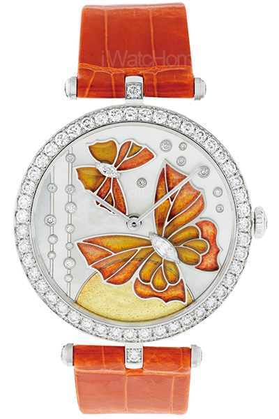 Lady Arpels Papillon Orange Solaire 腕錶