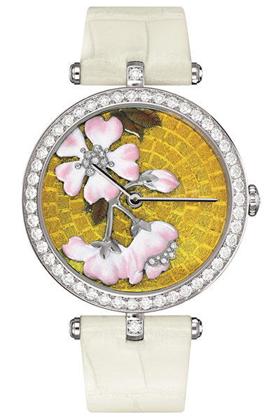 Lady Arpels fleur de cerisier decor 櫻花腕錶