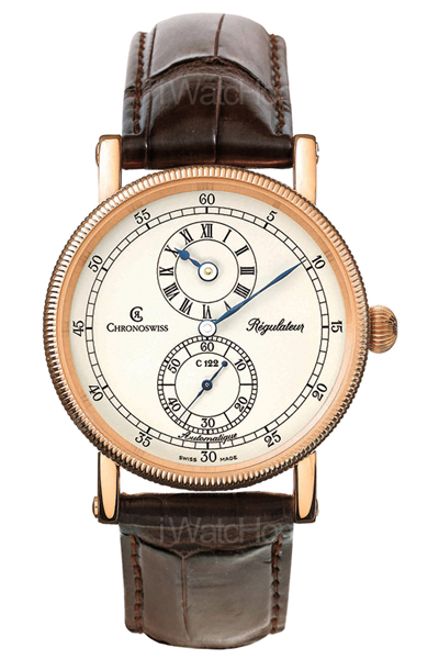 regulateur三針一線腕錶