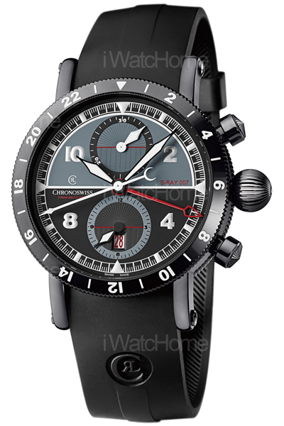 Timemaster s-rAY 007兩地時間計時碼錶