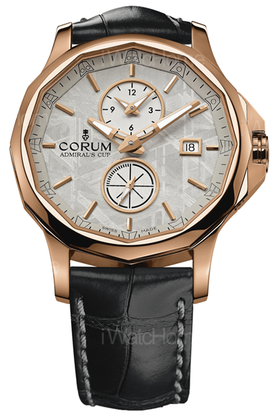 Admiral's Cup 海軍上將 Legend 42隕石面兩地時區腕錶