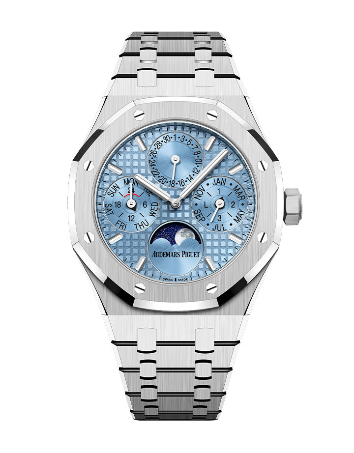 皇家橡樹系列自動上鍊萬年曆腕錶