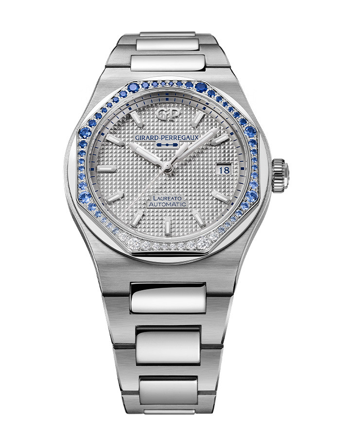 Laureato 38mm Diamond and Sapphire