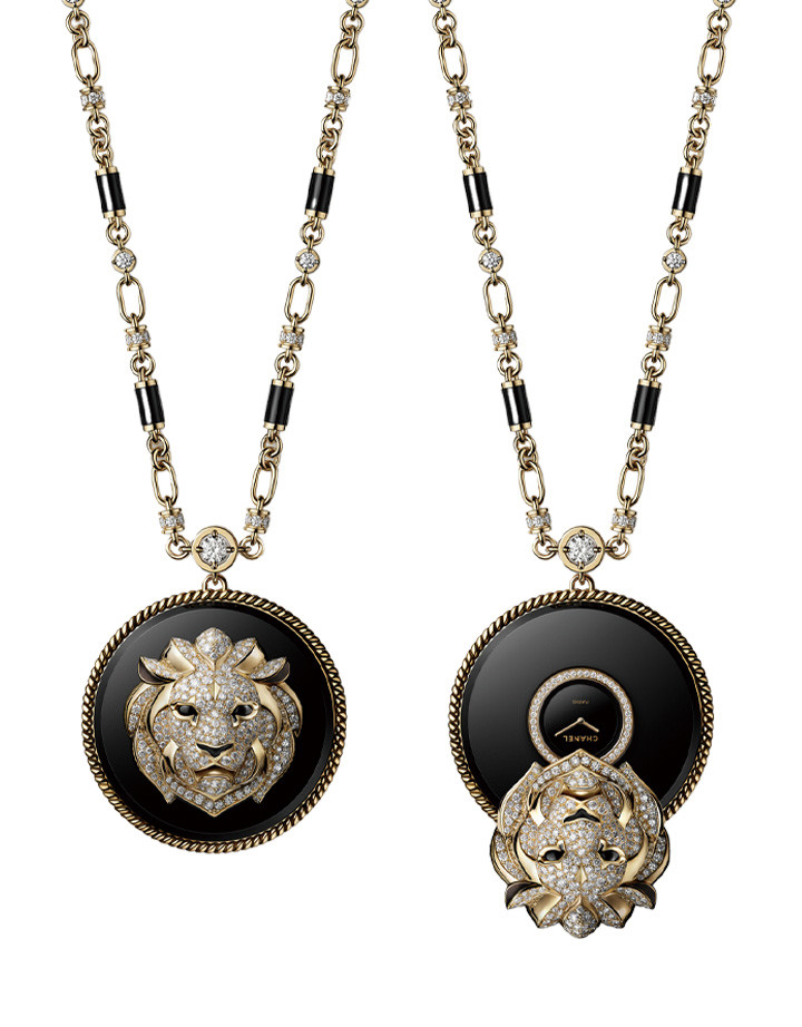 "The Lion of Mademoiselle"獎章墜飾錶