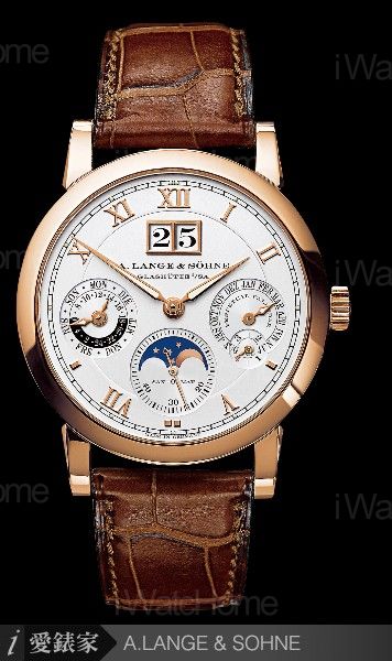 A.LANGE & SOHNE Langematik Perpetual玫瑰金款