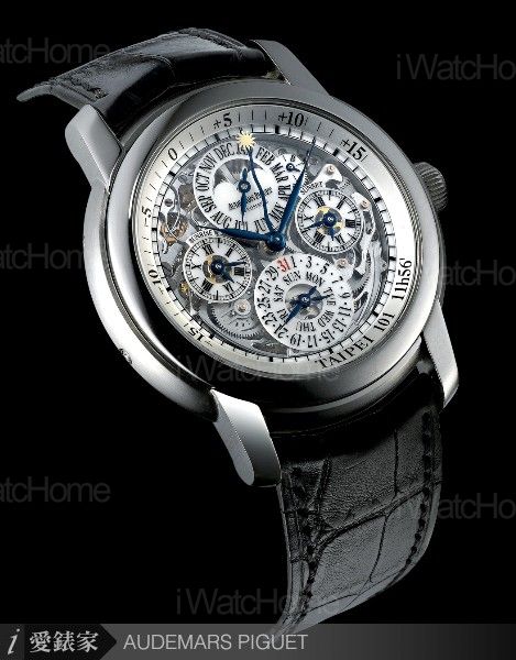 Jules Audemars日出日落時間等式萬年曆腕錶Ref.26053PT