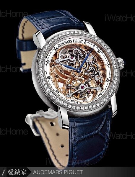 Jules Audeamrs鏤空鑲鑽陀飛輪腕錶 Ref.26357PT