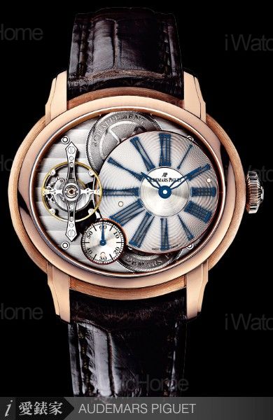 千禧系列AP擒縱系統跳秒腕錶