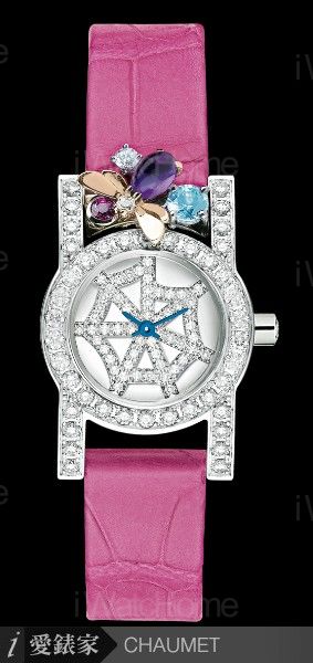 Attrape Moi限量珠寶腕錶紅色皮帶款