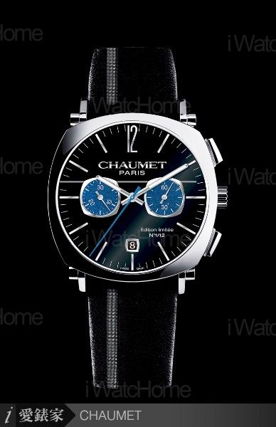 CHAUMET Dandy限量小秒針計時腕錶鉑金款