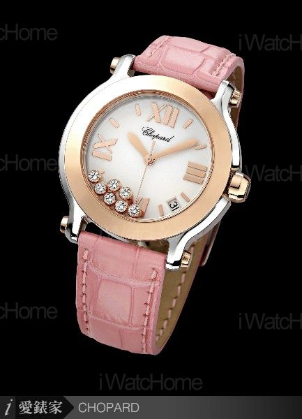 Happy Sport精鋼玫瑰金雙色款