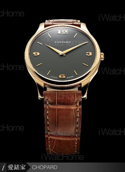 L.U.C XP 超薄腕錶腕錶玫瑰金款