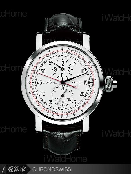 CHRONOSWISS Tachoscope單按把計時碼錶白金款