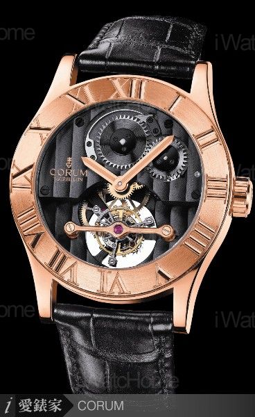 Romvlvs Tourbillon陀飛輪腕錶玫瑰金款