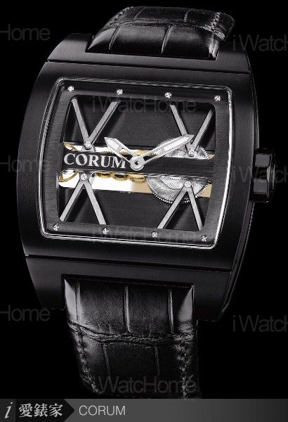 Admiral's Cup 海軍上將 Black Ti-Bridge鈦橋錶黑色款