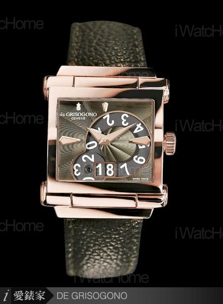 Instrumento Grande Open Date玫瑰金款