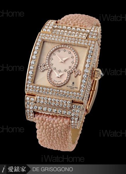 Instrumentino玫瑰金鑲鑽款