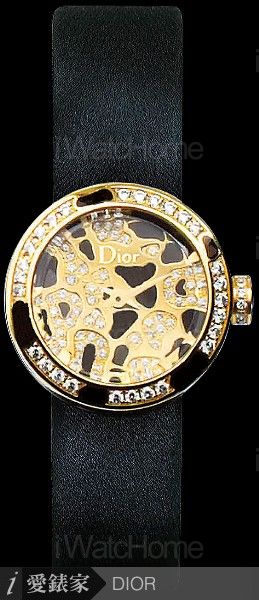 La D de Dior豹紋彩漆款