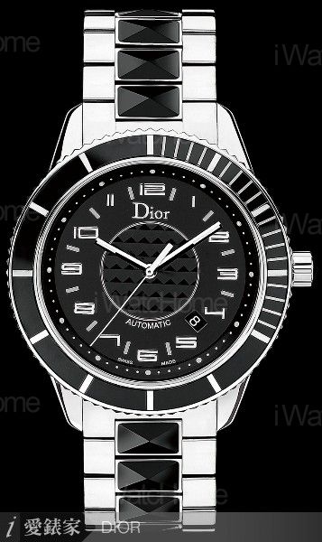 Christal Auto自動男錶精鋼黑色面盤款