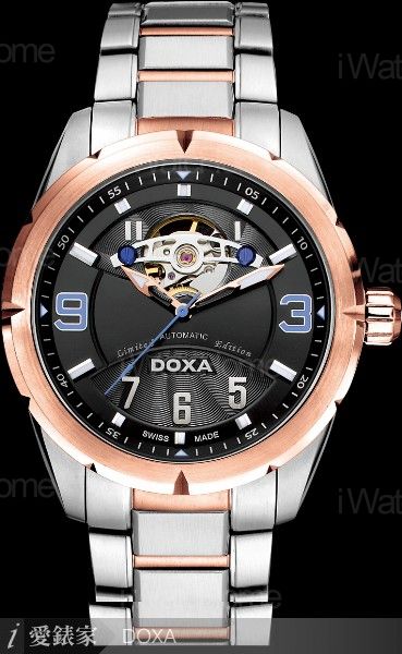 托菲限量系列自動機械腕錶玫瑰金精鋼雙色款